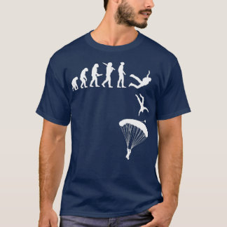 Evolution Skydiver Parachuting Essential Classic T T-shirt