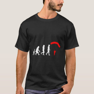 Evolution Skydiving Grappig Cadeau Voor Sky Diver T-shirt