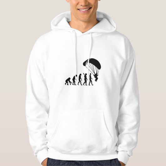 Evolution Skydiving Hoodie (Voorkant)