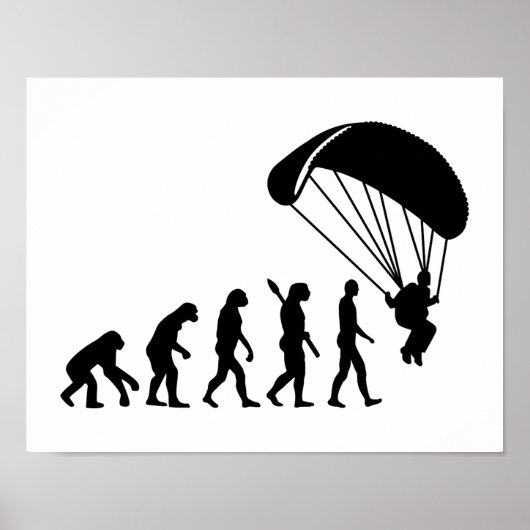Evolution Skydiving Poster (Voorkant)
