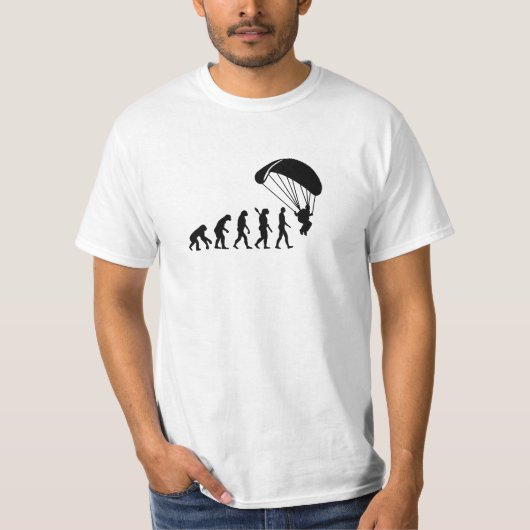 Evolution Skydiving T-shirt (Voorkant)