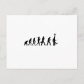 Evolution Smartphone - Funny Motive Briefkaart (Voorkant)