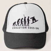 evolution snowboard trucker pet (Voorkant)