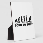 Evolution Surfing Born to surf Fotoplaat (Zijkant)