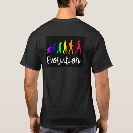 Evolution T-shirt (Achterkant)