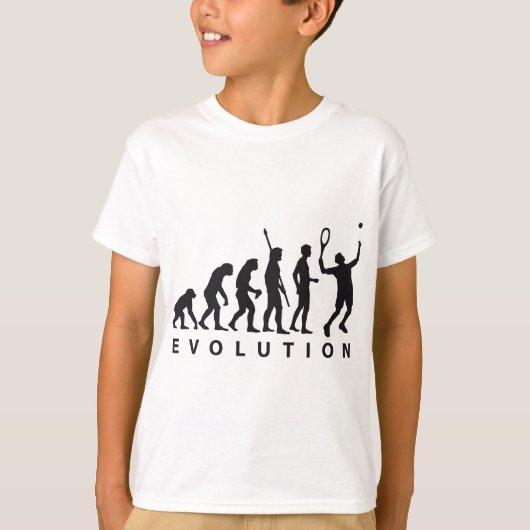 evolution tennis t-shirt (Voorkant)