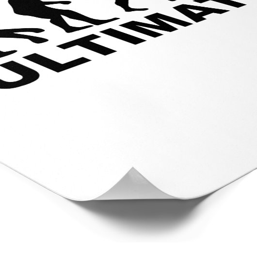 Evolution Ultimate Frisbee Poster (Hoek)