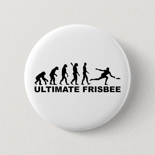 Evolution Ultimate Frisbee Ronde Button 5,7 Cm (Voorkant)