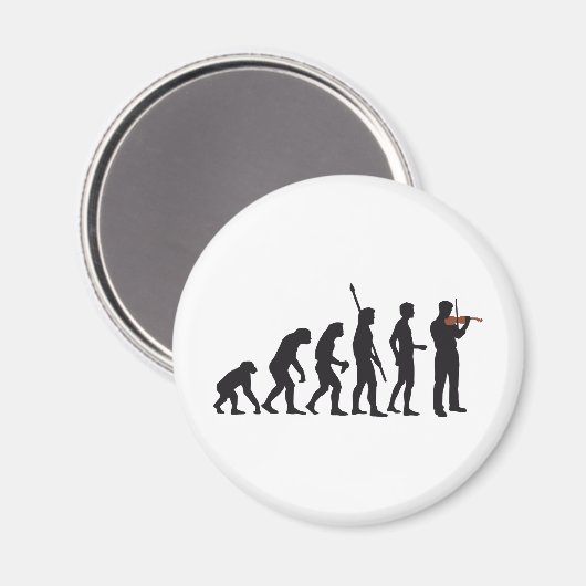 evolution violin magneet (Voorkant / Achterkant)