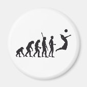 evolution volleyball magneet (Voorkant)