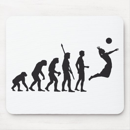 evolution volleyball muismat (Voorkant)