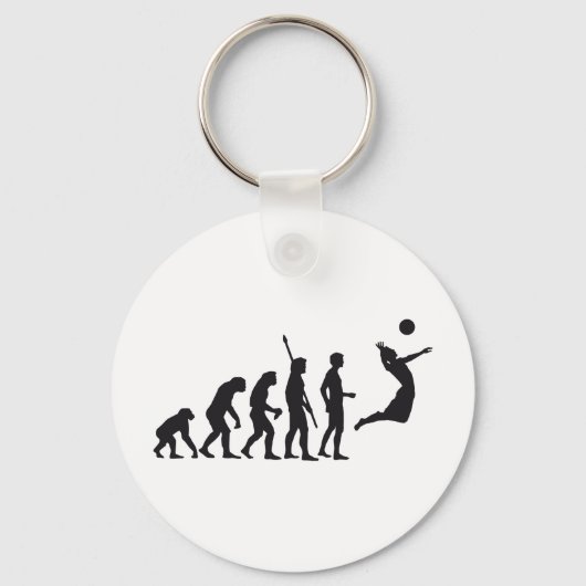 evolution volleyball sleutelhanger (Voorkant)