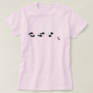 Evolution Vrouwen met Katten Honden Eerste Vrouw G T-shirt