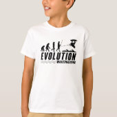 Evolution Wakeboard Wake Wakeboarding Wakeboarder T-shirt (Voorkant)