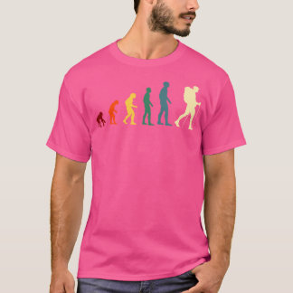 Evolution Wandelen Mannen Humor Wandelcadeau Idee T-shirt