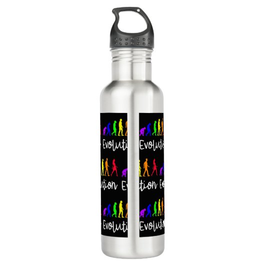 Evolution Waterfles (Achterkant)