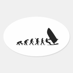 Evolution Windsurfing Ovale Sticker
