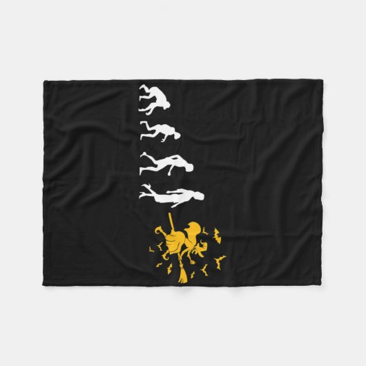Evolution Witch Fleece Deken (Voorkant (Horizontaal))