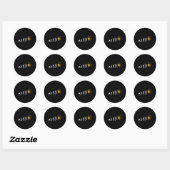 Evolution Witch Ronde Sticker (Vel)