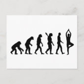 Evolution Yoga Briefkaart (Voorkant)