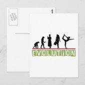 Evolution Yoga Gift Briefkaart (Voorkant / Achterkant)