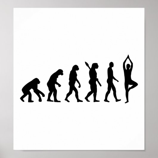 Evolution Yoga Poster (Voorkant)