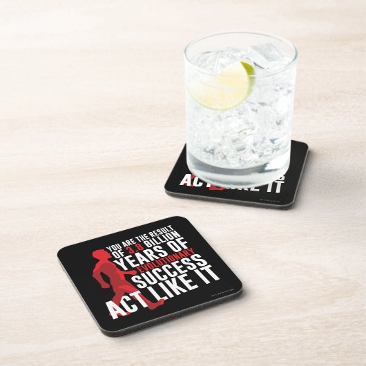 Evolutionair succes drankjes onderzetter (Rechterzijde)