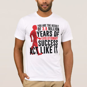 Evolutionair succes t-shirt
