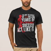 Evolutionair succes t-shirt (Voorkant)