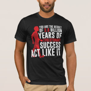 Evolutionair succes t-shirt