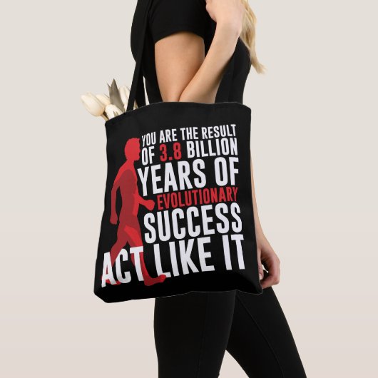 Evolutionair succes tote bag (Dichtbij)
