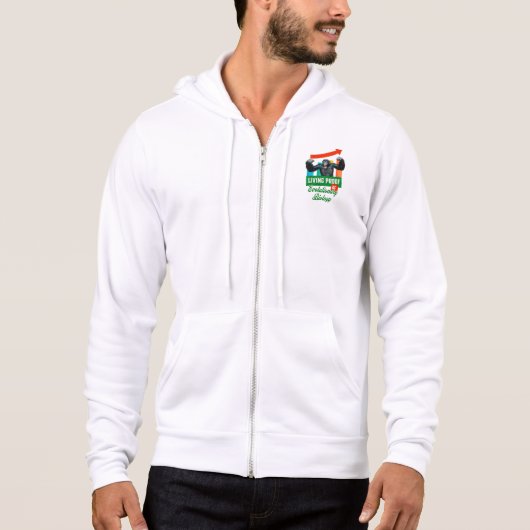 Evolutionaire Biologie Primaat Humor Hoodie (Voorkant)