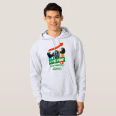 Evolutionaire Biologie Primaat Humor Hoodie (Voorkant volledig)