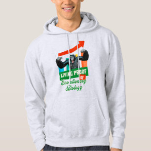 Evolutionaire Biologie Primaat Humor Hoodie