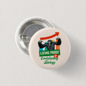 Evolutionaire Biologie Primaat Humor Ronde Button 3,2 Cm (Voorkant /achterkant)