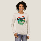Evolutionaire Biologie Primaat Humor Tri-Blend Shirt (Voorkant)