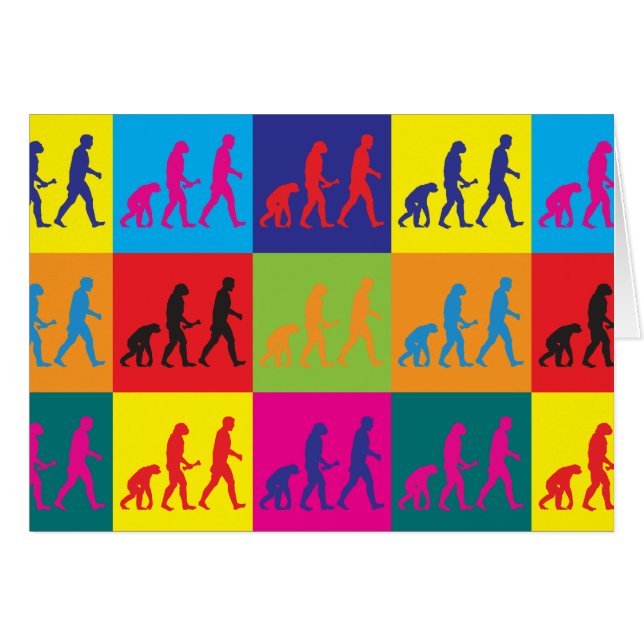 Evolutionary Biology Pop Art (Voorkant Horizontaal)