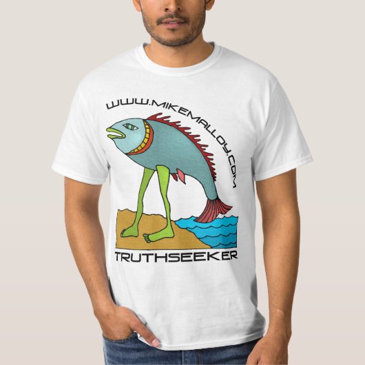 EVOLUTIONIST TRUTHSEEKER T-SHIRT (Voorkant)