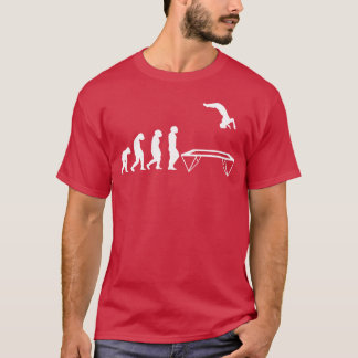 EVOLUTIONRAMPOLINE fitness sport gymnastiek vriend T-shirt