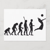 evoluvolleybal briefkaart (Voorkant)