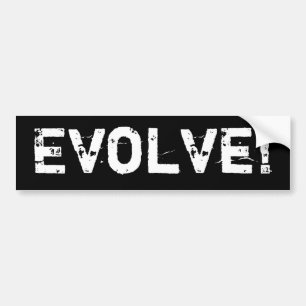 Evolve Bumpersticker