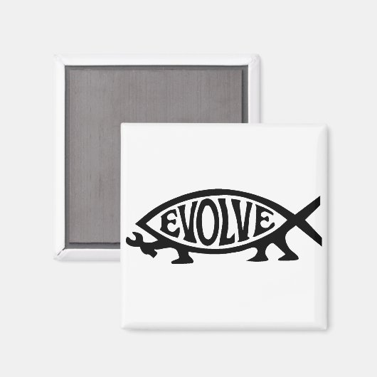 Evolve Fish Magneet (Voorkant / Achterkant)