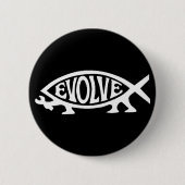 Evolve Fish Ronde Button 5,7 Cm (Voorkant)