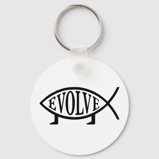 Evolve Fish Sleutelhanger (Voorkant)