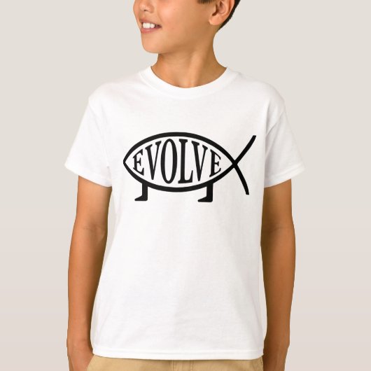 Evolve Fish T-shirt (Voorkant)