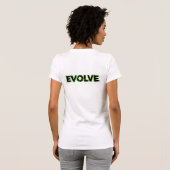 EVOLVE//GLITCHED: Mutatie in Beweging T-shirt (Achterkant volledig)