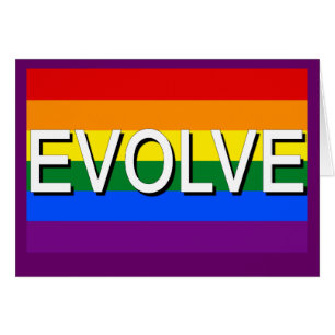 EVOLVE met Gay Pride Flag voor rechten van homosek