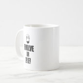 Evolve of sterf! koffiemok (Voorkant links)