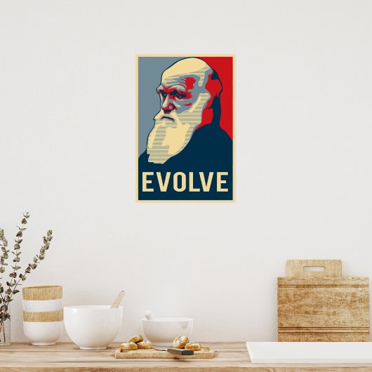 Evolve Poster (Keuken)