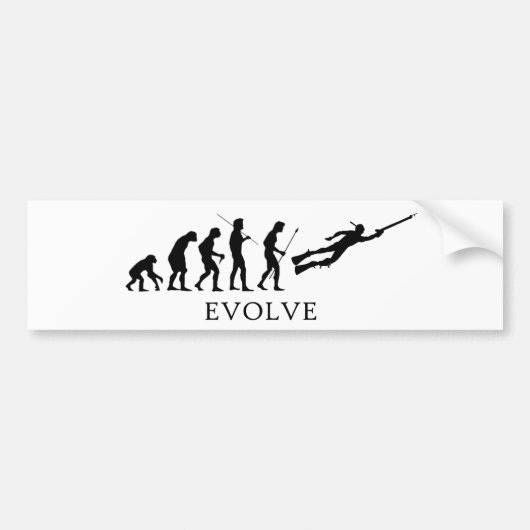 Evolve Spearfish Bumpersticker (Voorkant)